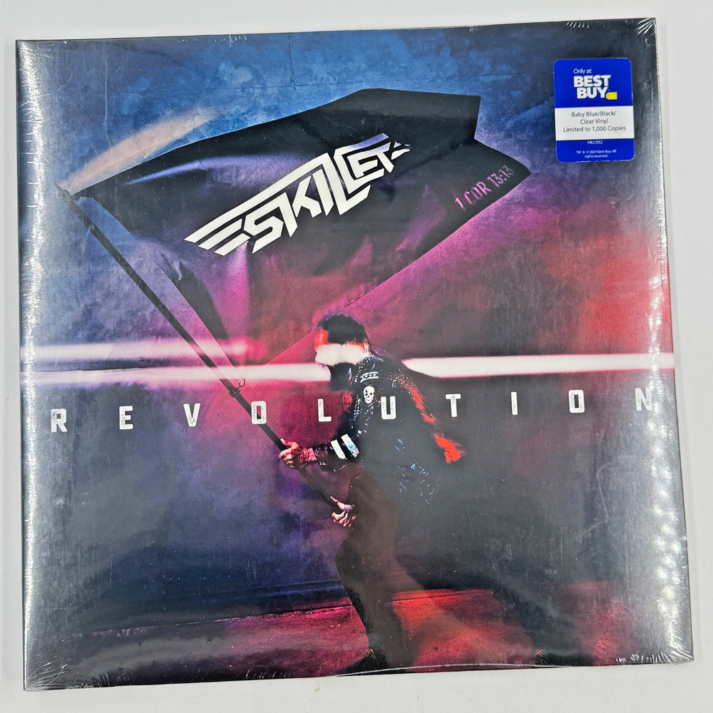 SKILLET Revolution 2024 LP LIMITED 1000 New SEALED Baby Blue/Black/Clear Vinyl